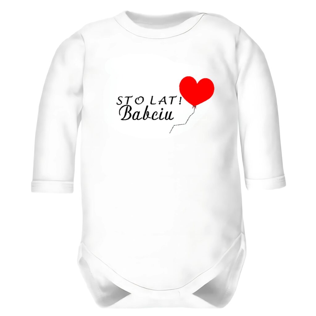 body niemowlęce na dzień babci i dziadka