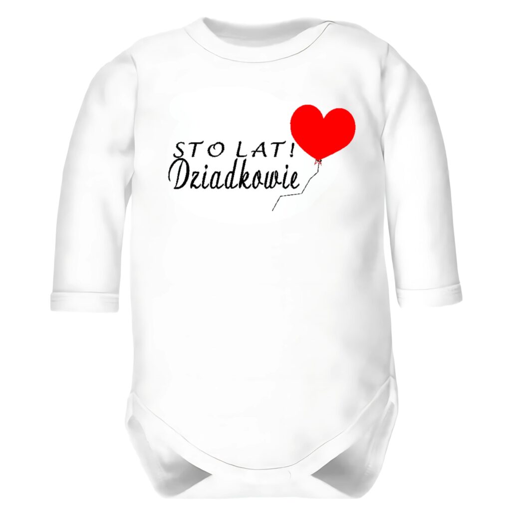 body niemowlęce na dzień babci i dziadka
