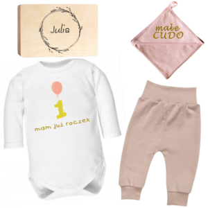 prezent na roczek dla dziewczynki