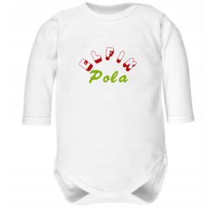 body niemowlęce z haftem