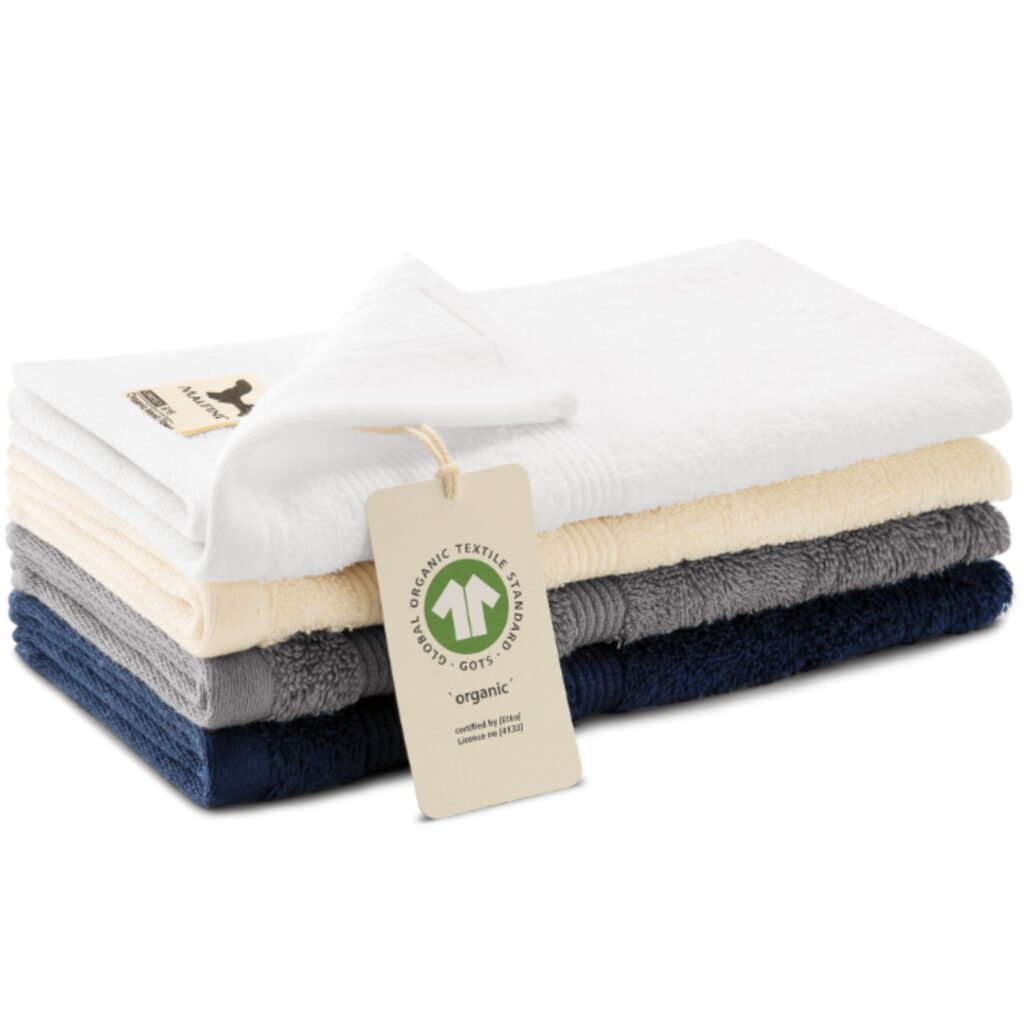 RĘCZNIK KĄPIELOWY BAWEŁNA ORGANICZNA GOTS