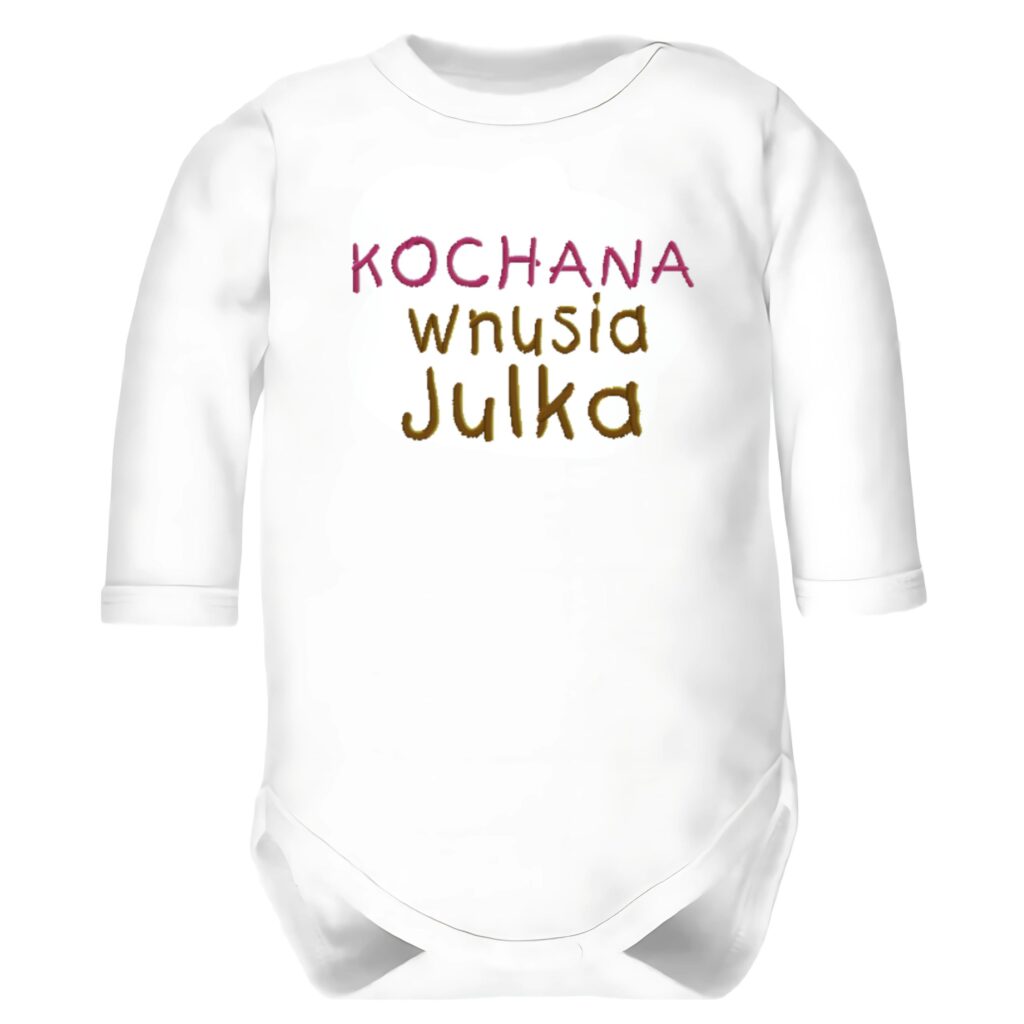 body niemowlęce na dzień babci i dziadka