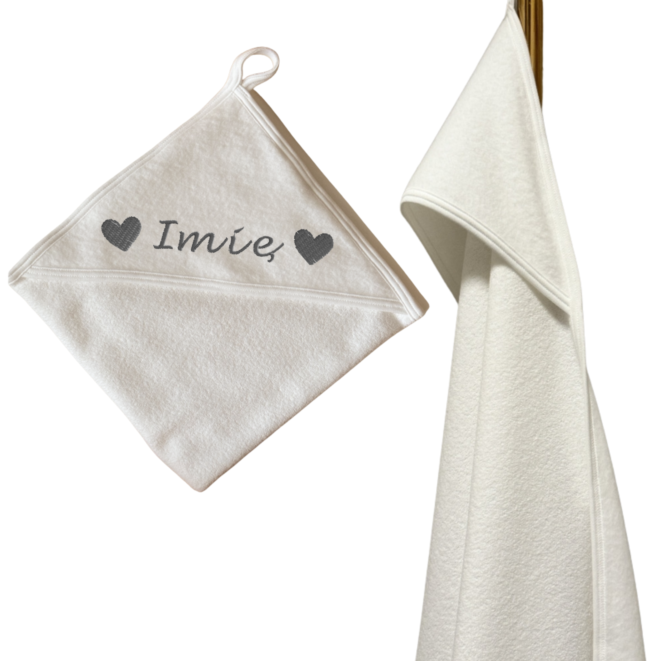 ręcznik niemowlęcy kąpielowy