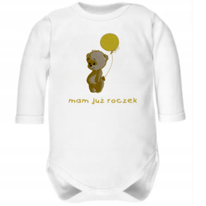 body niemowlęce na roczek