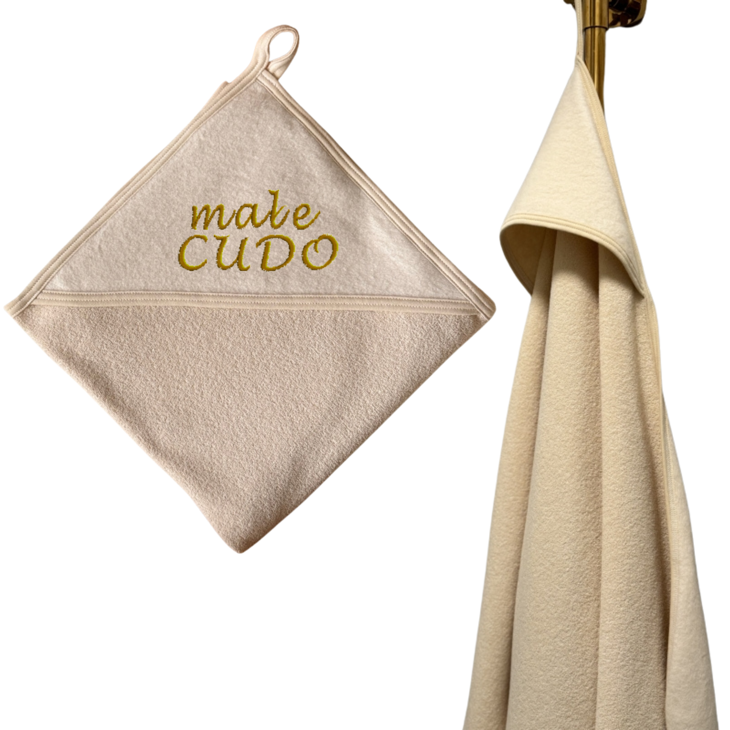 ręcznik niemowlęcy z kapturem