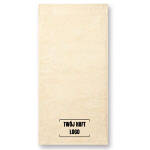 ręcznik z haftem logo