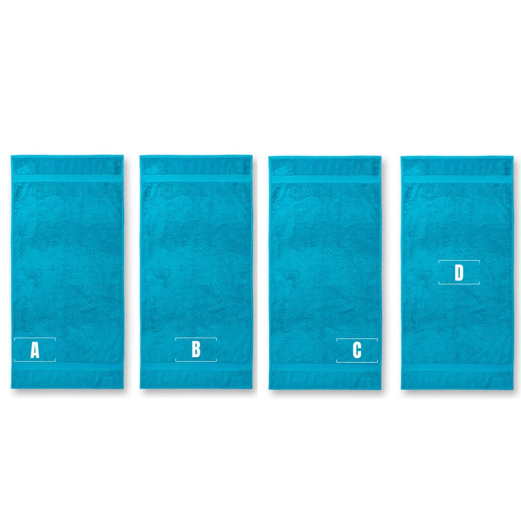 RĘCZNIK KĄPIELOWY FROTTE BAWEŁNA 50x100 cm