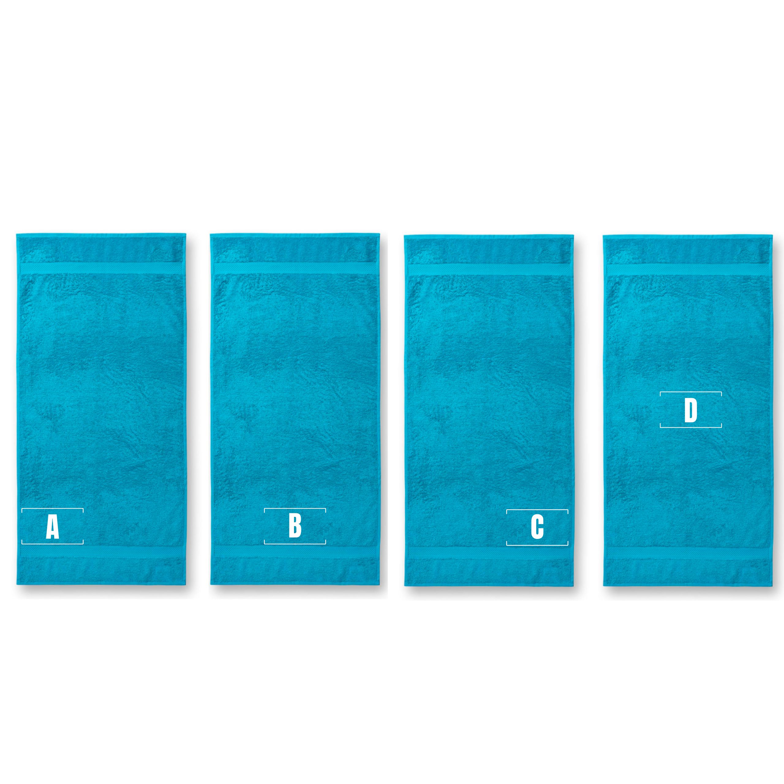 RĘCZNIK KĄPIELOWY FROTTE BAWEŁNA 50x100 cm