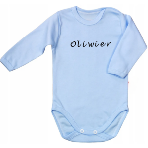 body niemowlęce z imieniem