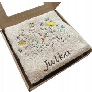 ręcznik z haftem