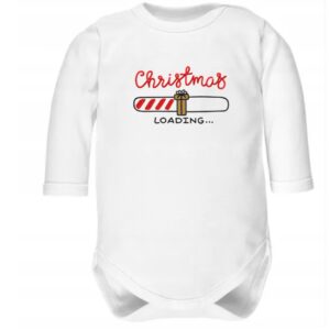 świąteczne body niemowlęce