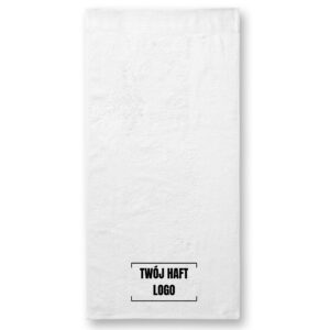 ręcznik z haftem logo