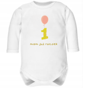 body niemowlęce na roczek