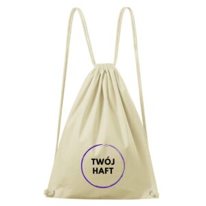 Plecak workoplecak z imieniem haftem logo