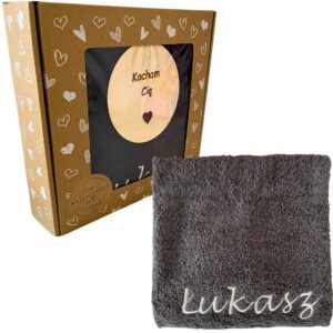 ręcznik z haftem z personalizacją