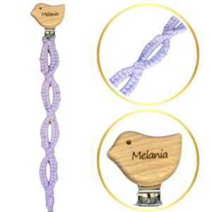 zawieszka do smoczka z imieniem