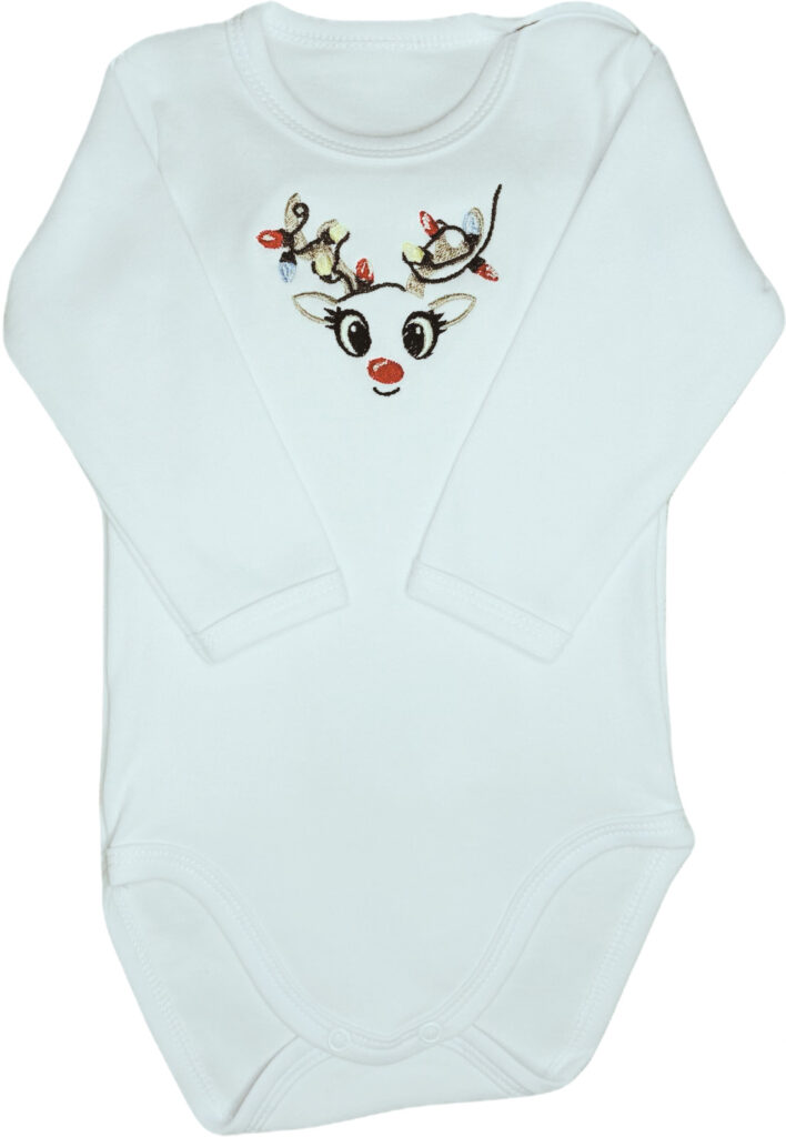 Świąteczne body niemowlęce