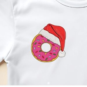 świąteczna koszulka z haftem