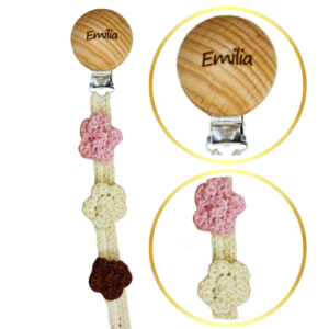 zawieszka do smoczka z imieniem