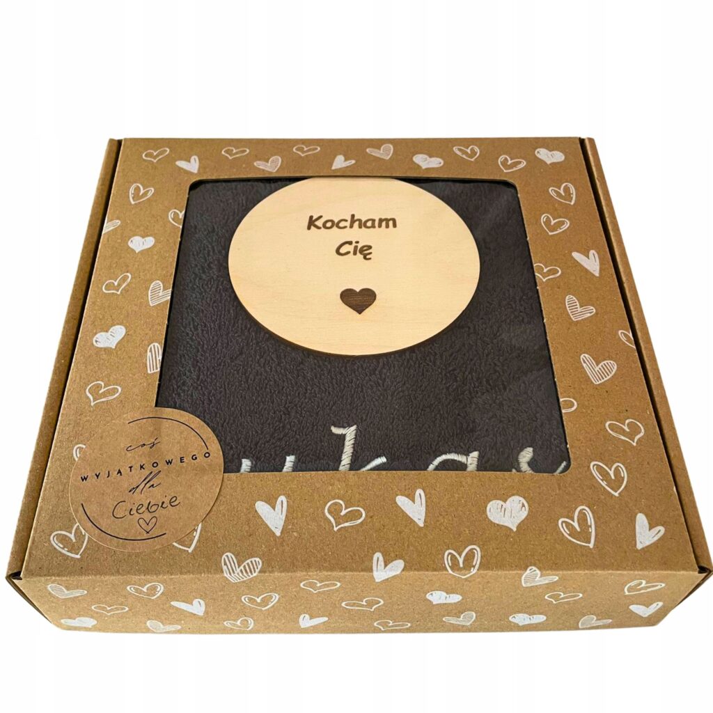 ręcznik z haftem z personalizacją