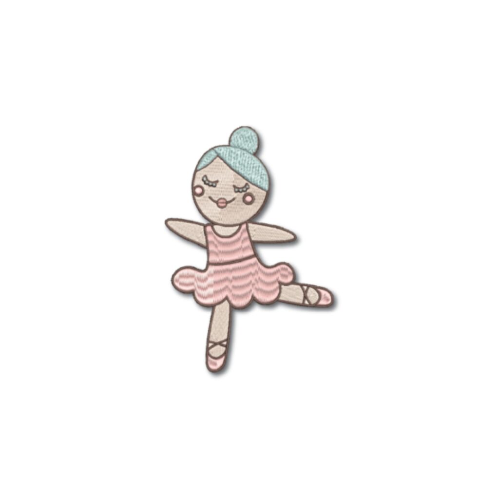 bluza dla dziewczynki z baletnicą