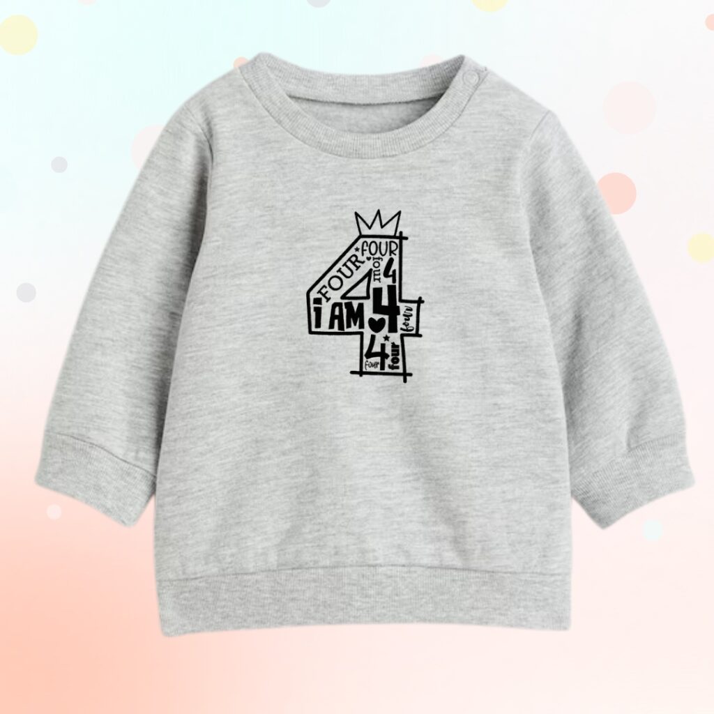 bluza dziecięca na urodziny