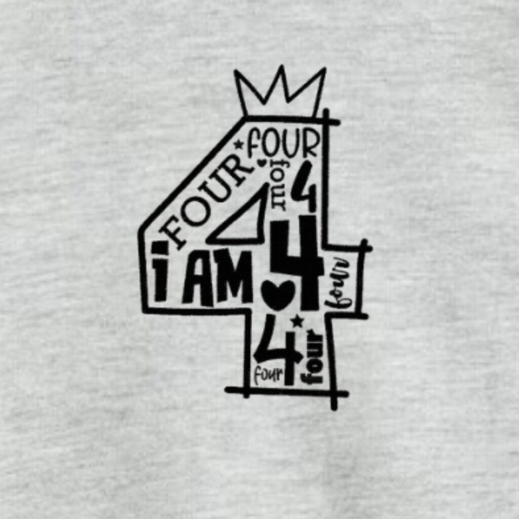 bluza dziecięca na urodziny