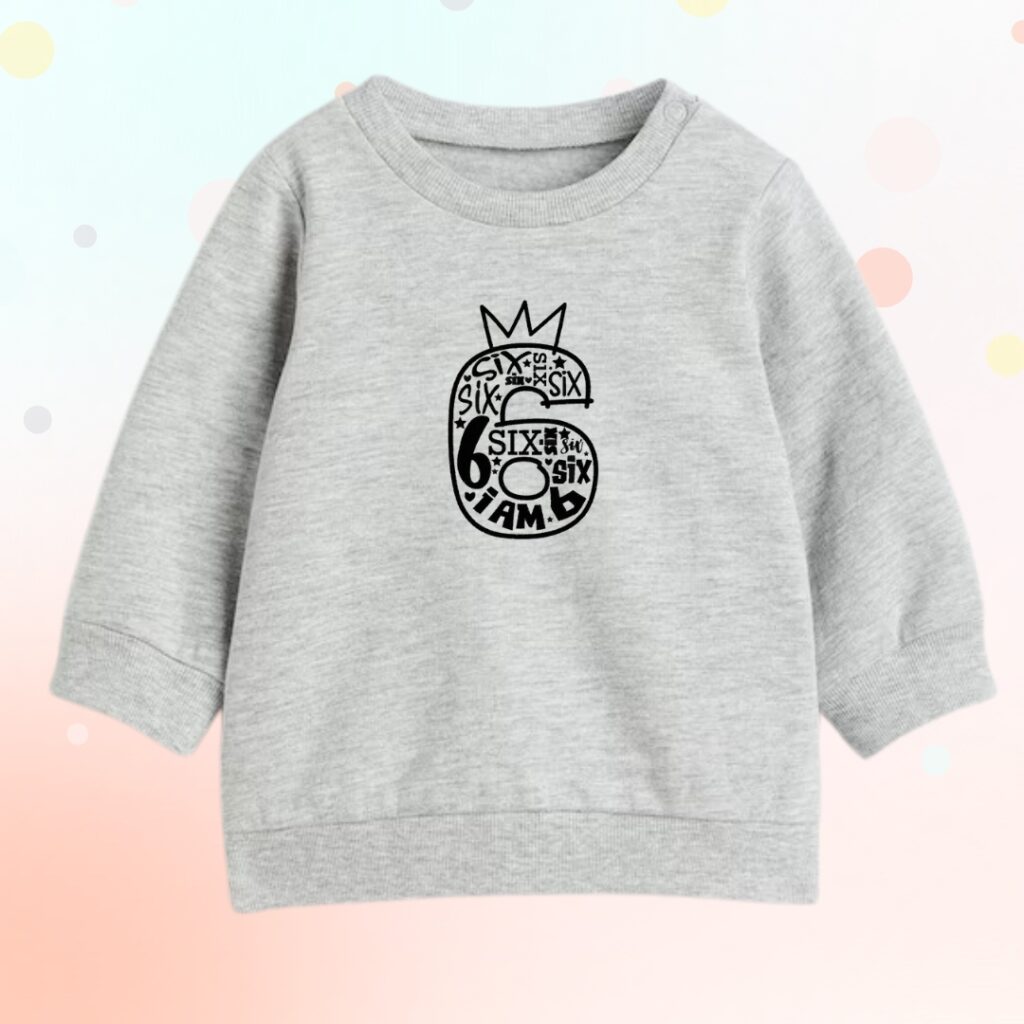 bluza dziecięca urodziny 6