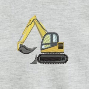 bluza dziecięca z koparką haft