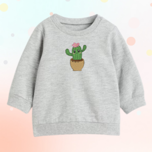 bluza dziecięca z kaktusem