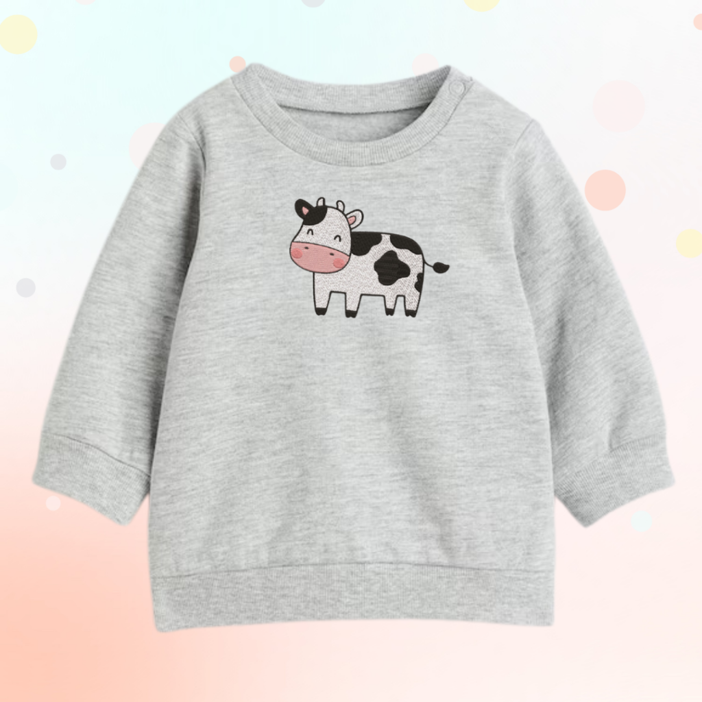 bluza dziecięca z krową