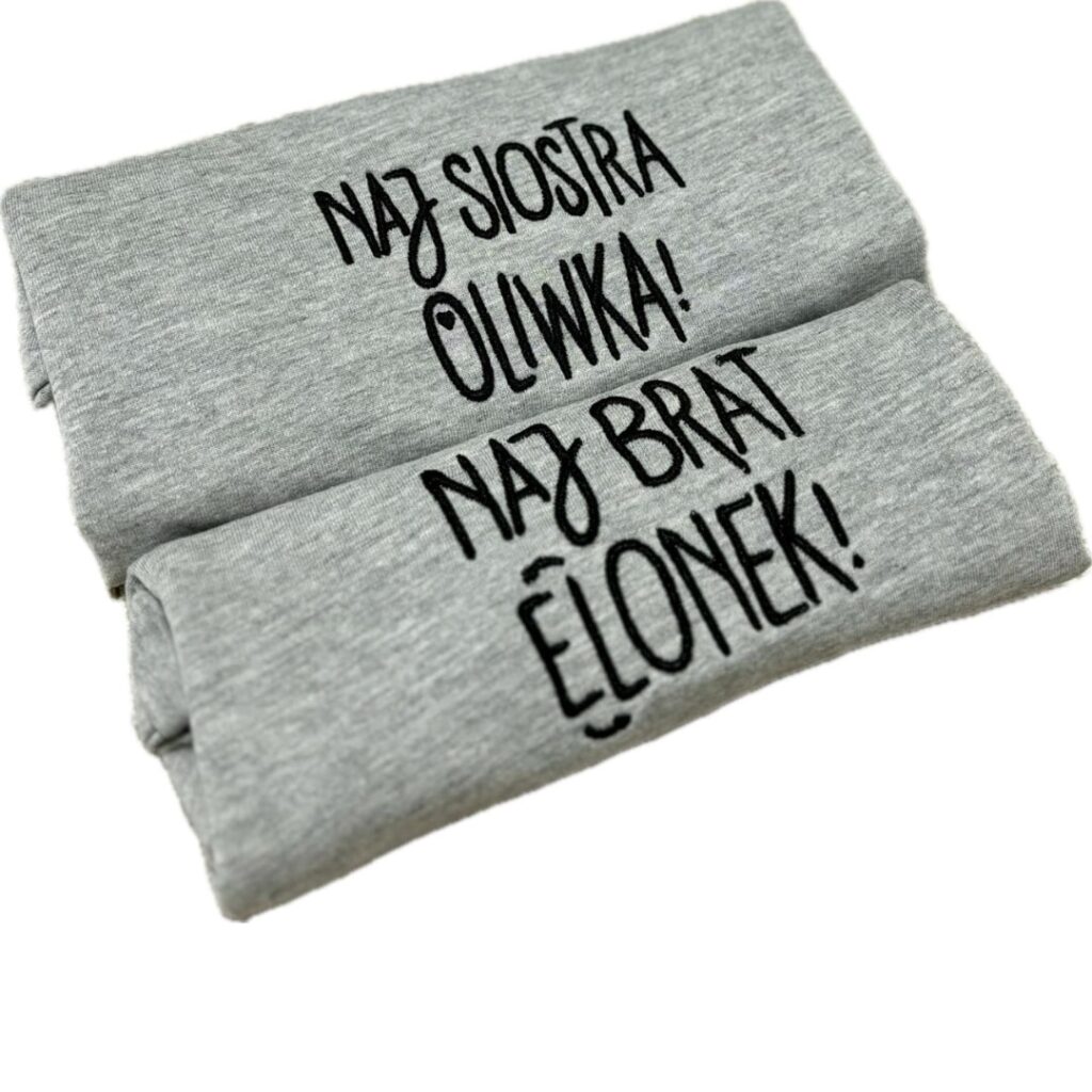 bluzy dla sióstr, bluzy dla braci