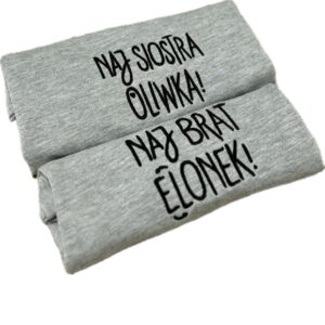 bluzy dla sióstr, bluzy dla braci