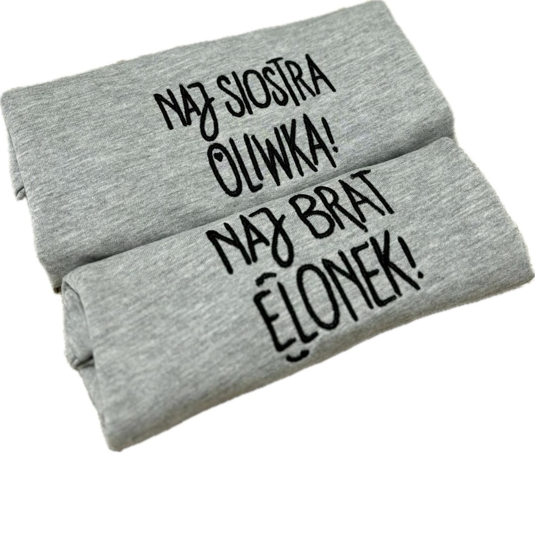 bluzy dla sióstr, bluzy dla braci