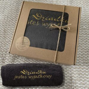 ręcznik z haftem - prezent dla dziadka