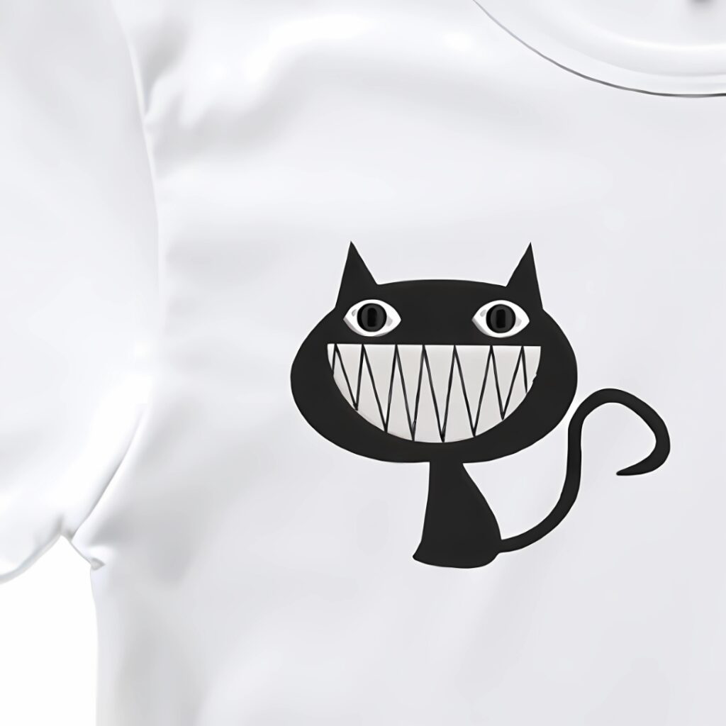 koszulka dziecięca kot