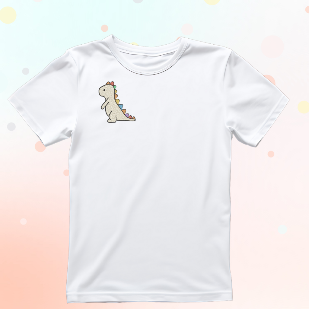 koszulka dla chłopca z dinozaurem