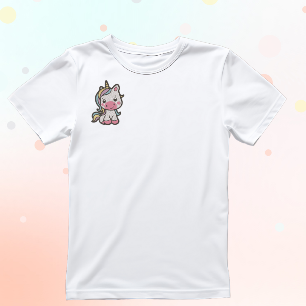 koszulka dla dziewczynki z jednorożcem