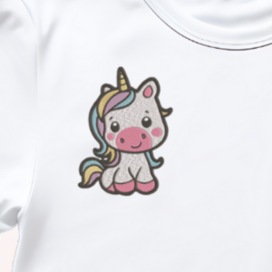 koszulka dziewczęca z jednorożcem