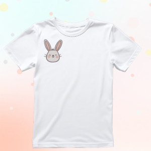 koszulka dla dziewczynki z króliczkiem