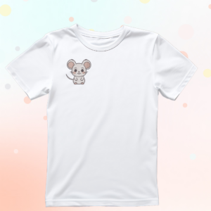 koszulka dla dziewczynki z myszką