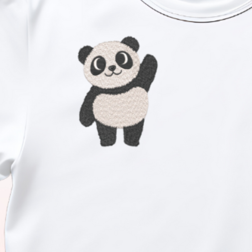 koszulka dziecięca z pandą