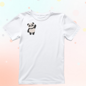 koszulka dziecięca z pandą