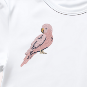 koszulka dziecięca z ptaszkiem