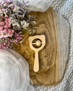 Grzechotka Miś, Grzechotki, Grzechotki dla dzieci, Grzechotki dla niemowląt, Grzechotki dla noworodka, Grzechotka handmade