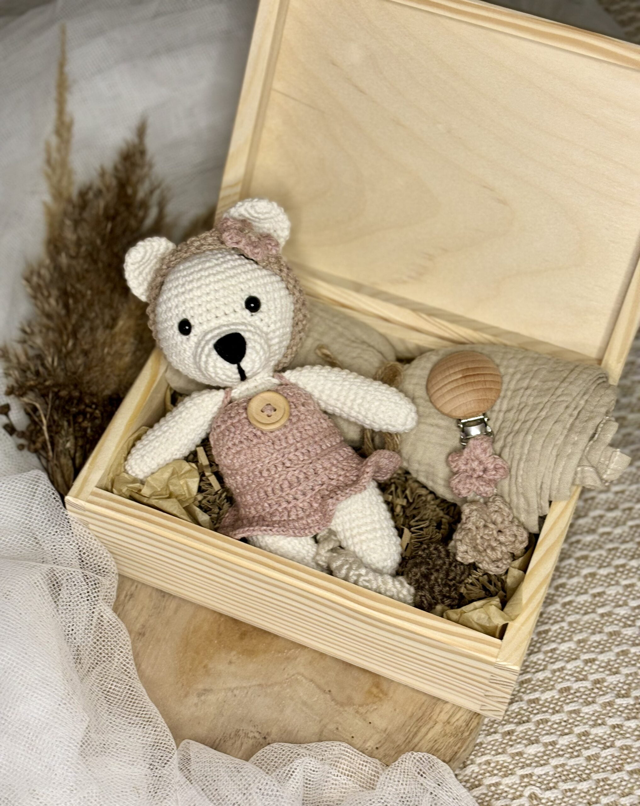 prezent na chrzciny lub roczek dla dziewczynki