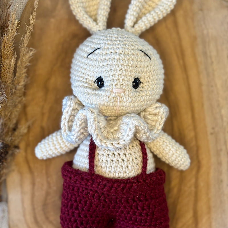 Szydełkowany królik 