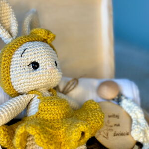 Przytulanka dla dziewczynki z okazji narodzin