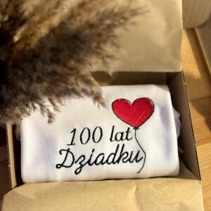 body dziecięce z napisem o dziadku