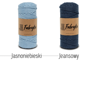 Kolory sznurków bawełnianych